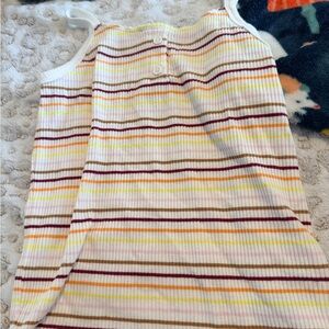 Old Navy Striped Kids Tank Top - Multicolor